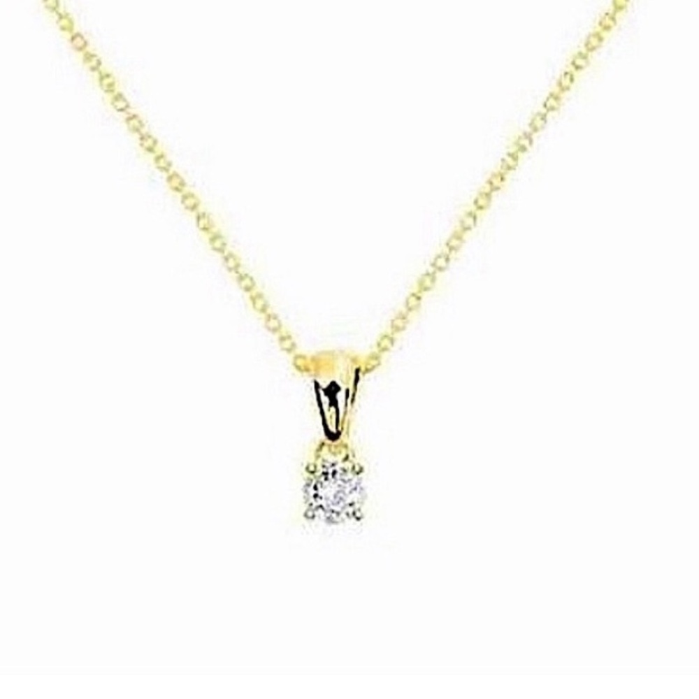 SALE!! Sparkling Diamond Necklace, NWT & Certificate